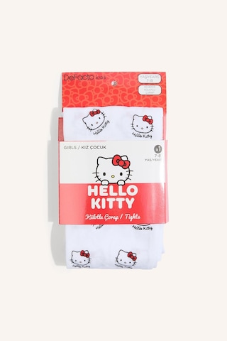Defacto Hello Kitty Baskılı Külotlu Çorap Kız Çocuk I4665a8nswt1 Beyaz-wt1
