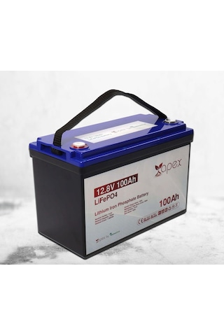 Apex 100 Amper Lityum Akü 12.8v Lifepo4