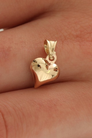 14 Ayar Altın Kalp Kolye Ucu N11.1931