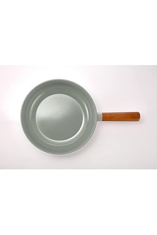 Alüminyum Döküm Wok Tava 26cm Gri Açık Bakır