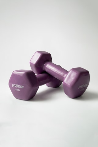 Proforce Vdb Dışı Vinil Kaplı Içi Çelik Döküm Ağırlık Dambıl Mavi 5 KG