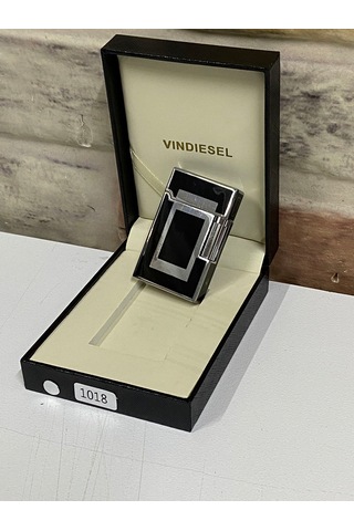 Vindiesel Marka Düz Siyah Gri Renk Kalın Kare Desenli Gazlı Model