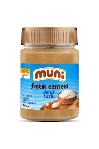 Muni Deniz Tuzlu Fıstık Ezmesi 300 G