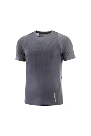 Salomon Sense Aero Erkek T-shirt Lc1872500 Erkek Tişört Gri
