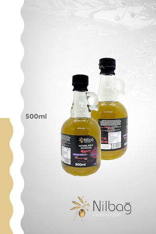 Nilbağ Zeytinyağları Ayvalık Natural Sızma ZeytinyağıMeyvemsi Galon 500 ML