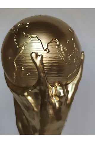 Fifa Worldcup Fifa Dünya Kupası Biblo Altın 25 CM Katar Dünya Kup Altın