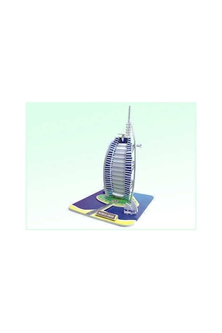 3D Puzzle 3 Boyutlu Maket Burç El Arap Dubai Yedi Yıldızlı Yelken