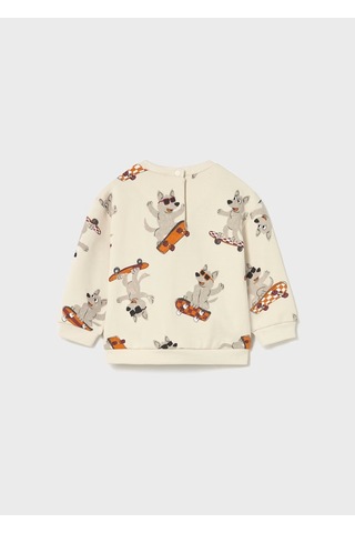Mayoral Erkek Bebek Sweatshirt 2417 Krem