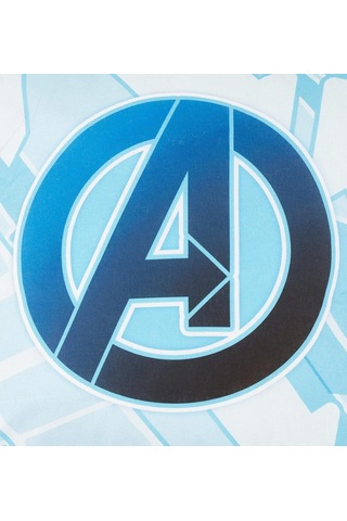 Taç Avengers Lisanslı Baskılı Pamuk Kırlent, Mavi, 40x40 Cm Diğer