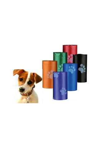 Büro Ev Evcil Hayvanı İçin 3adet Pati Desenli Kaka Poşeti Seti