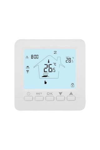 Alpsmart AS-880K Wi-Fi Akıllı Kablolu Oda Termostatı