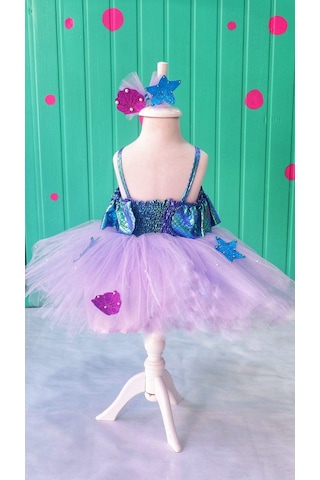 Pano Kids Deniz Kızı Kostümü Çok Renkli