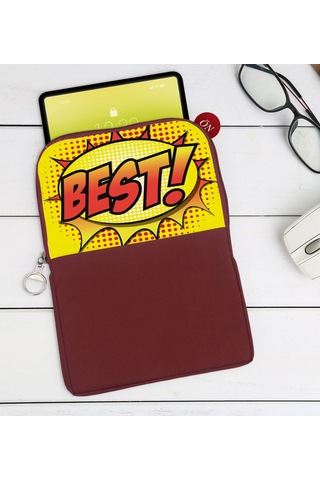 Bk Gift Pop Art Tasarımlı Taşınabilir Koruyucu Tablet Kılıfı & Or