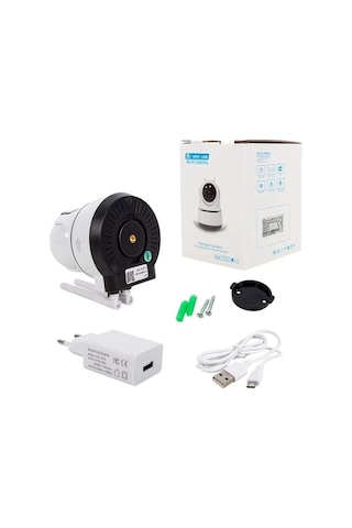 Hubrendy Sh Powermaster Bebek Wifi 2Mp İki Yönlü Ses Ip Kamera Tf/p2p Beyaz