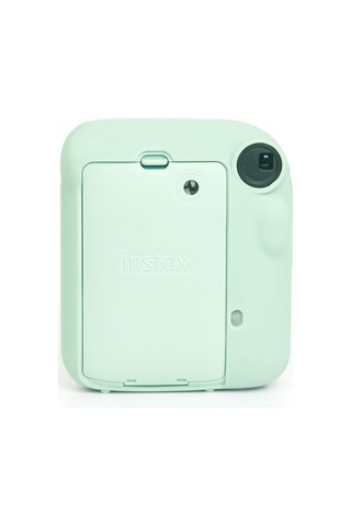 Fujifilm Instax Mini 12 Fotoğraf Makinesi + 10'lu Film + Kıskaçlı Resim Standı + Silikon Kılıf Seti Yeşil
