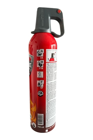 Ayes Yangın Reinold Max 044023 Portatif Yangın Söndürme Tüpü 750 ML