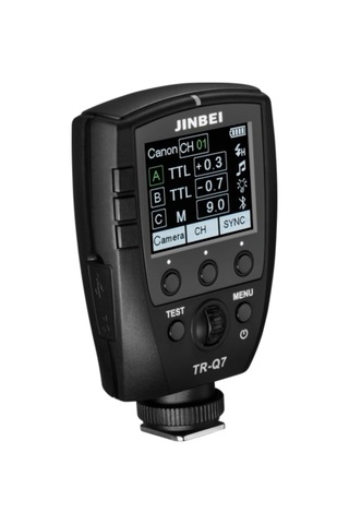 Jinbei TTL TR-Q7 Multi Tüm Kameralara Uyumlu Bluetooth Flaş Tetikleyici