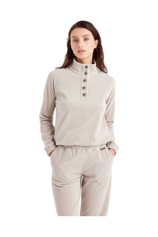 Blackspade Kadın Sweatshirt 60508 - Krem