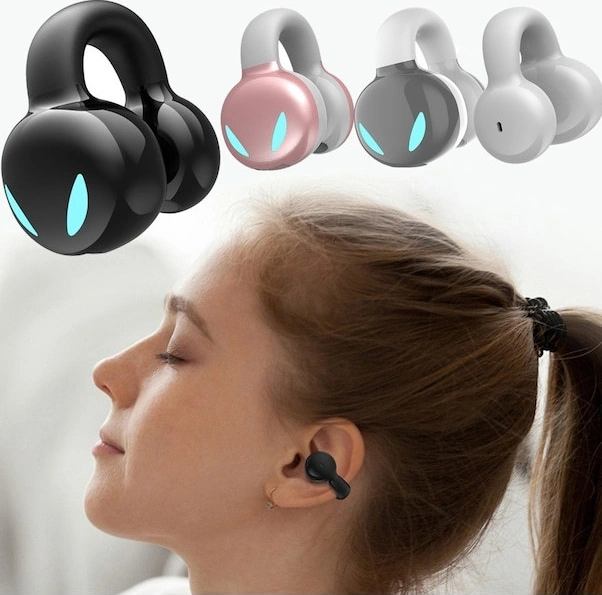 Dofolink Yx03 Siyah Kutu Paketli Kulak Kancalı Bluetooth Kulaklık - Tek Kulaklı Kulak İçi Olmayan İş Ve Spor İçin Kablosuz Kulaklık