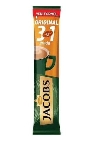Jacobs 3'ü 1 Arada Karışım Kahve 160 Adet 40'lı Kutu x 4