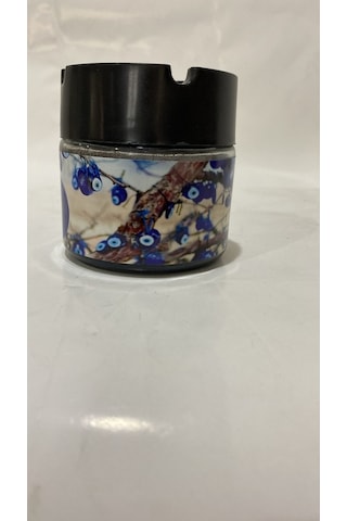 Leva Küllük Kokusuz Cam Nazar Boncuğu Desenli