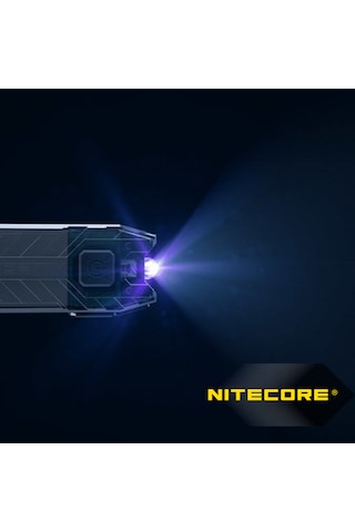Tube Uv Ultraviyole Şarj Edilebilir Anahtarlık Tipi Mini Fener Siyah