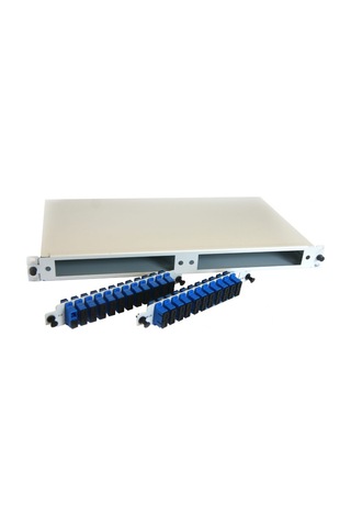 24 Port Fo Patch Panel  Boş 1U 19 Kızaklı