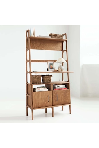Woodesk Vento Ahşap Çalışma Masası, Tik Renk, Cpt4642-100 Teak