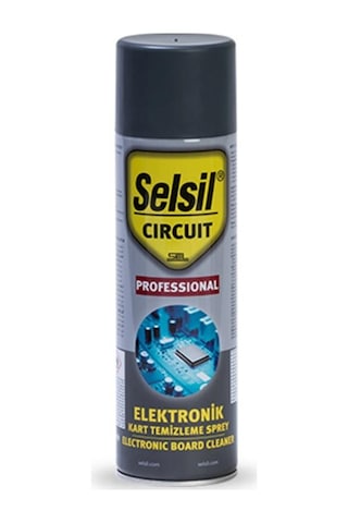 Selsil Yağsız Elektronik Devre Kart Temizleyici 500 ML