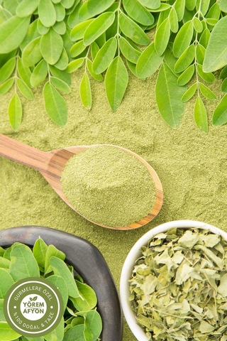 Yörem Afyon Kadim Geleneklerden Günümüze Mucizevi Şifa Moringa Yaprağı Moringa Oleifera 70gr.