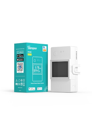 Sonoff Pow R3 20AH Dijital Ekranlı Akıllı Enerji Ölçer Röle