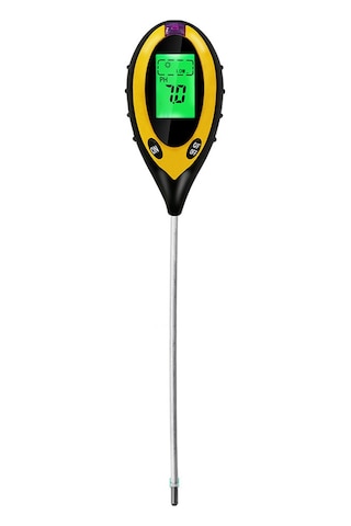 Yifomall 4'ü 1 Arada Toprak Test Cihazı - Ph, Nem, Sıcaklık Ve Işık Ölçer İle Bahçe Ve Sera Kullanımı İçin Çok Renkli