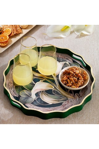 Schafer Aria Tepsi 1 Parça-açık Yeşil Yeşil