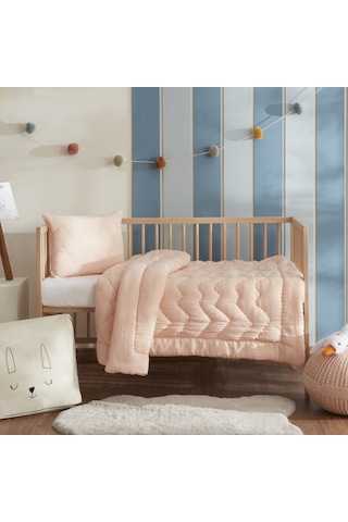 Karaca Home Bebek Arden Yastık Yorgan Seti Pembe