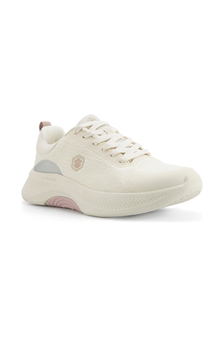 Lumberjack 5M CLOSE WMN 5FX Kadın Kırık Beyaz Sneaker