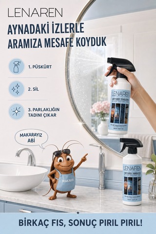 Lenaren Cam Yüzey Temizleyici