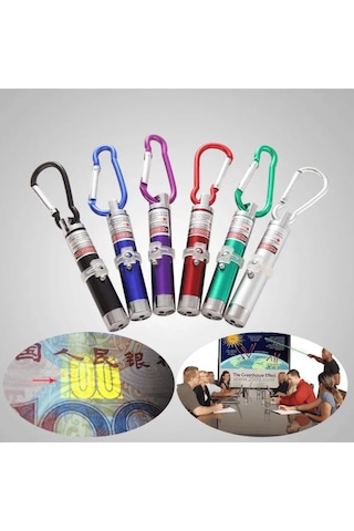 Pribor Kedi Lazer Oyuncak Anahtarlık 2 Fonksiyonlu