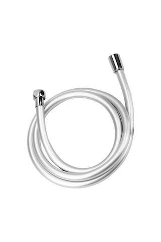 5 Fonksiyonlu Yüksek Basınçlı Ayarlanabilir Pvc Banyo Duş Hortumu Dayanıklı Duş Başlığı Seti Krom Gümüş