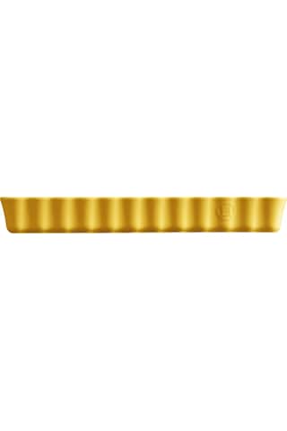 Emile Henry Tart-börek-fırın Kabı Dikdörtgen 36.5 X 15 Cm - Mat Sarı/provence Yellow Mat Sarı