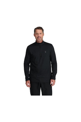 Spyder Spyder Prospect 1/2 Zip Erkek Üst İçlik Siyah 10011 Siyah