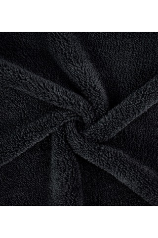 Pabtex En 180 Çift En Çift Yüzlü Siyah Welsoft Peluş Kumaş