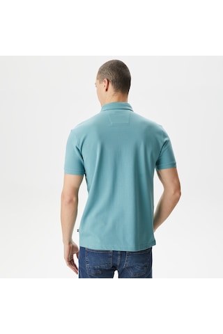 Nautica Nautıca Erkek Yeşil Slım Fıt Kısa Kollu Polo Düz K35062t Yeşil
