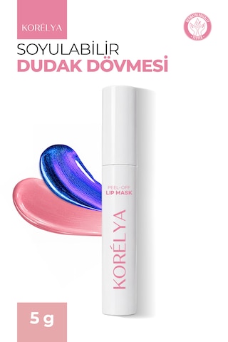Soyulabilir Dudak Dövmesi 5g Doğal Pembe