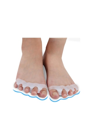 Ecoform Ayak Beş Parmağı Ayıran Parmak Ayırıcı Beyaz