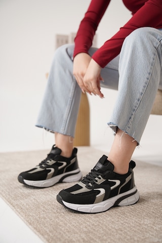 Sameto Günlük Ortopedik Kadın Sneaker Spor Ayakkabı Çok Renkli