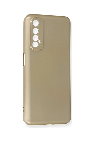 Mmb-trade Realme 7 Kılıf First Silikon - Gold Mmbz