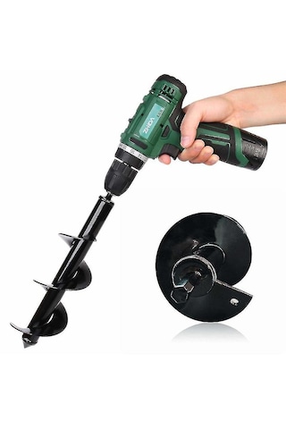 Rekotools -matkap Ucu Burgu Aparatı Toprak Delici Gübre Tohum Kar