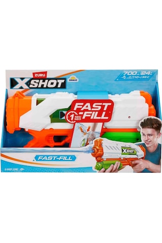 X-shot Fast-fill Büyük Boy Su Tabancası 40 Cm - Orijinal Zuru Çok Renkli