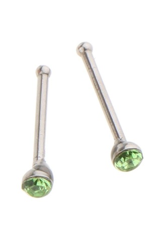 Homyl 36 Parça 316l Paslanmaz Çelik Burun Saplama Yüzük Body Çok Renkli