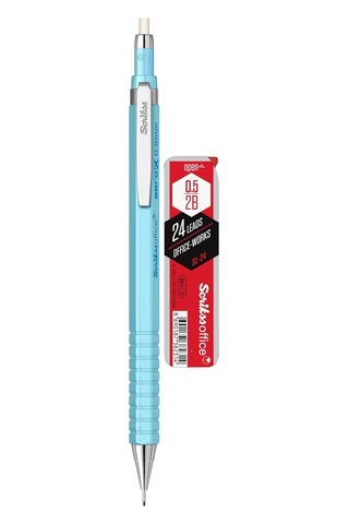Scrıkss Offıce Aero-x Versatil 0.5 Mm Açık Mavi & Sl-24 Min 2b 2'li Blister Genel